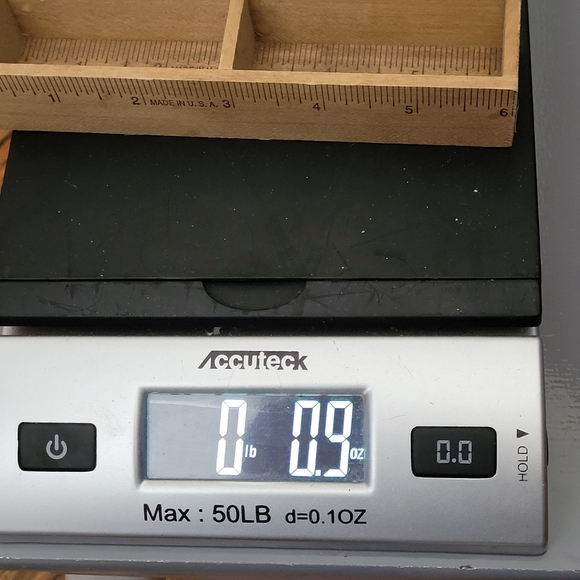 Wooden Ruler Paperclip Holder - Picture 4 of 4